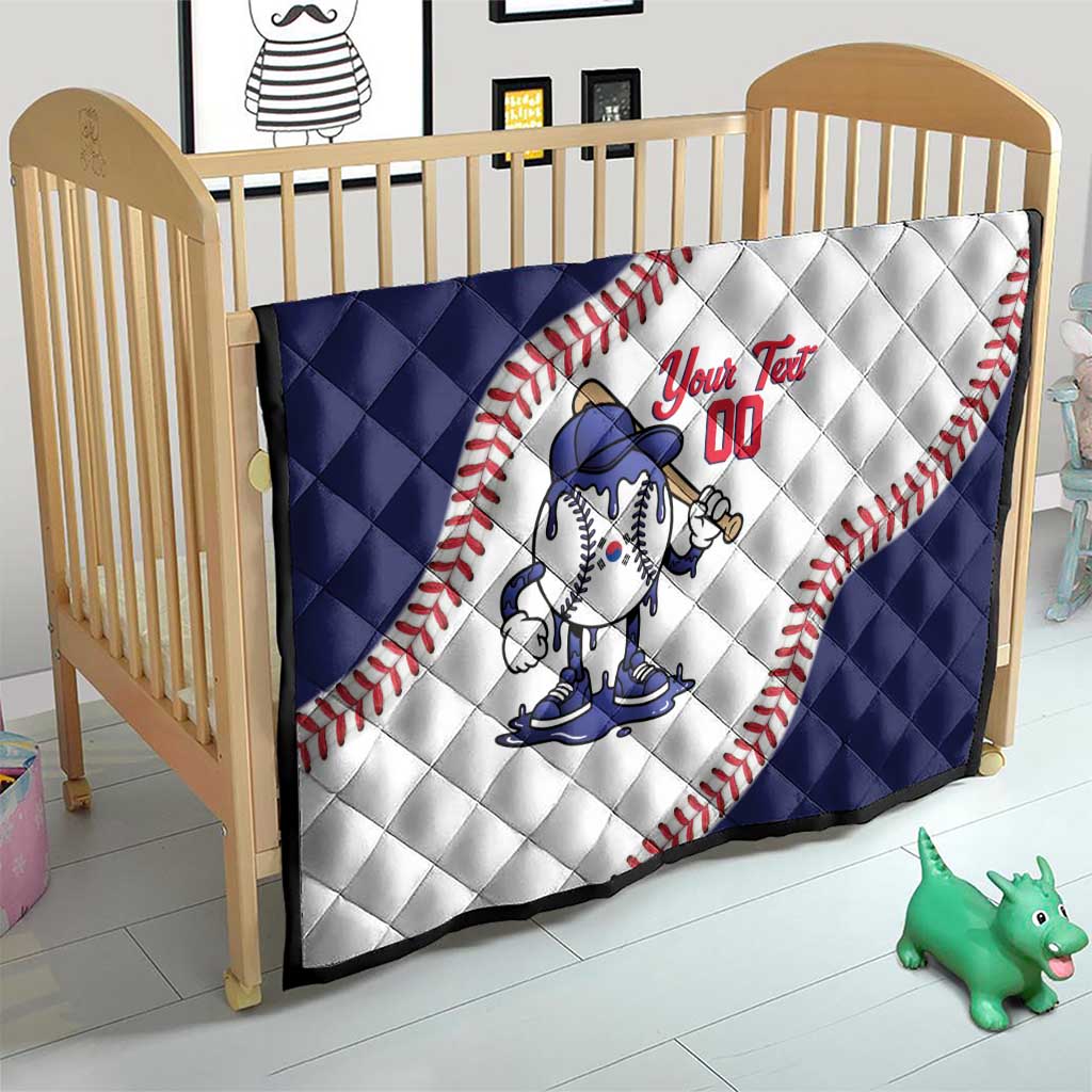 South Korea 2026 Baseball Custom Quilt Go Champions Drip Style