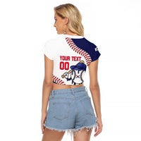 South Korea 2026 Baseball Custom Raglan Cropped T Shirt Go Champions Drip Style