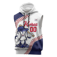 South Korea 2026 Baseball Custom Sleeveless Hoodie Go Champions Drip Style