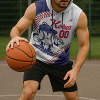 South Korea 2026 Baseball Custom Sleeveless Hoodie Go Champions Drip Style