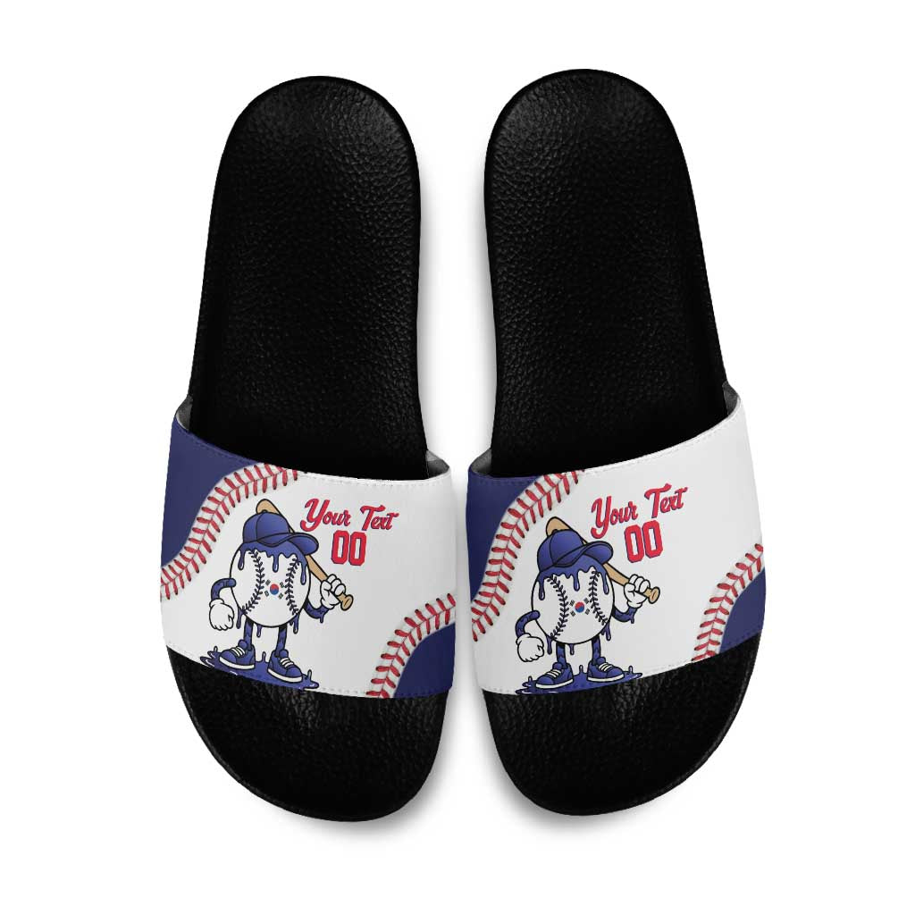 South Korea 2026 Baseball Custom Slide Sandals Go Champions Drip Style