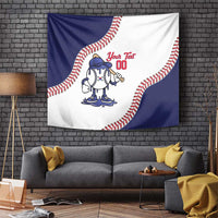 South Korea 2026 Baseball Custom Tapestry Go Champions Drip Style