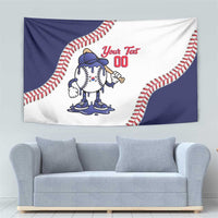 South Korea 2026 Baseball Custom Tapestry Go Champions Drip Style
