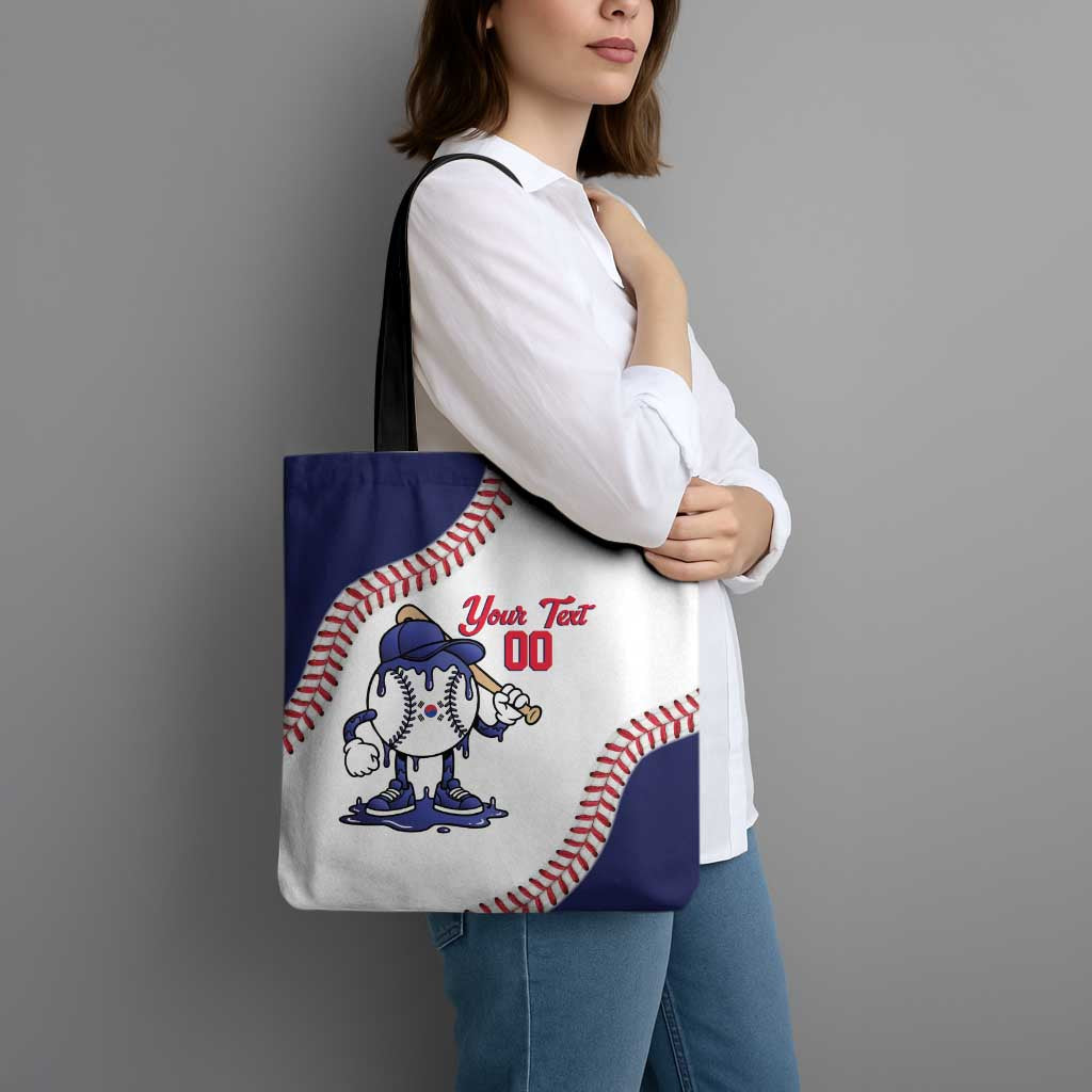 South Korea 2026 Baseball Custom Tote Bag Go Champions Drip Style
