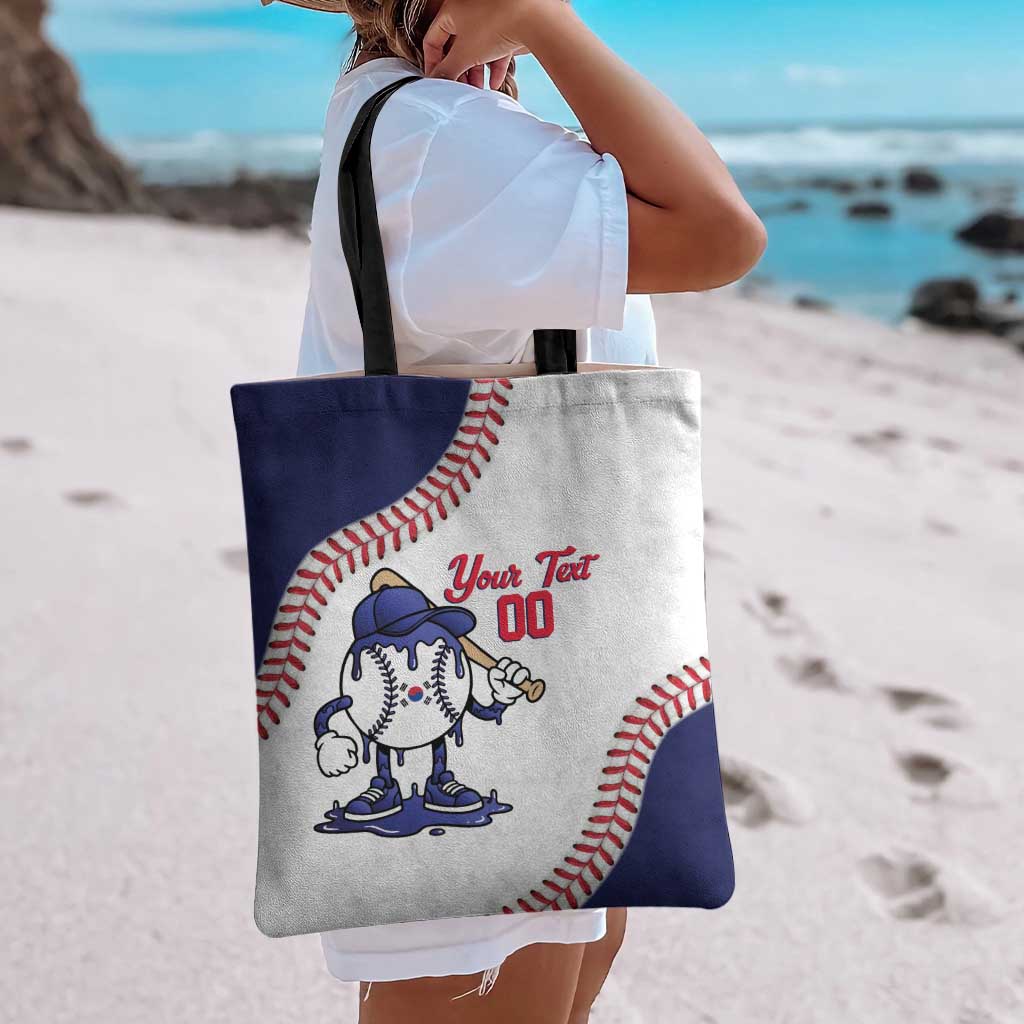 South Korea 2026 Baseball Custom Tote Bag Go Champions Drip Style