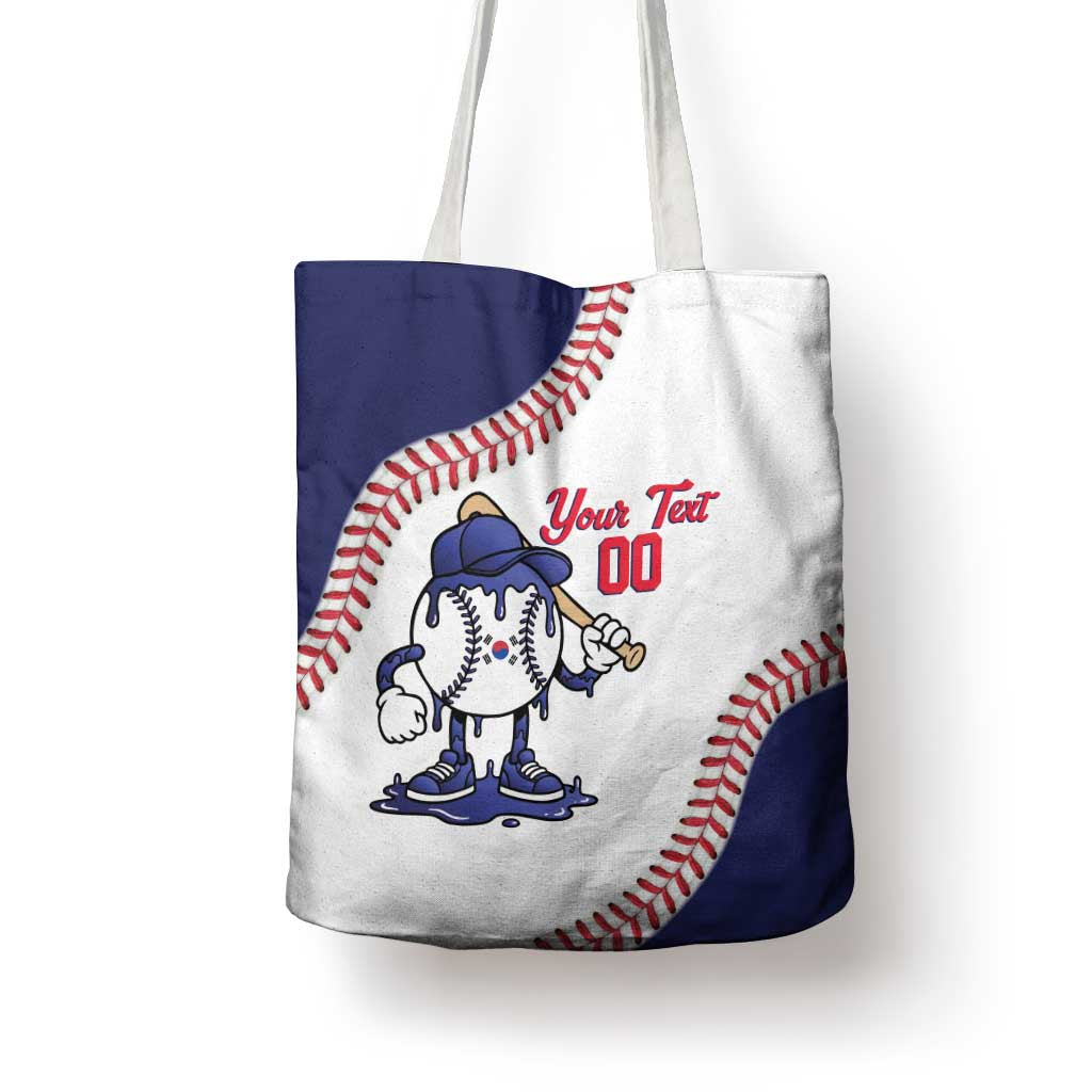 South Korea 2026 Baseball Custom Tote Bag Go Champions Drip Style