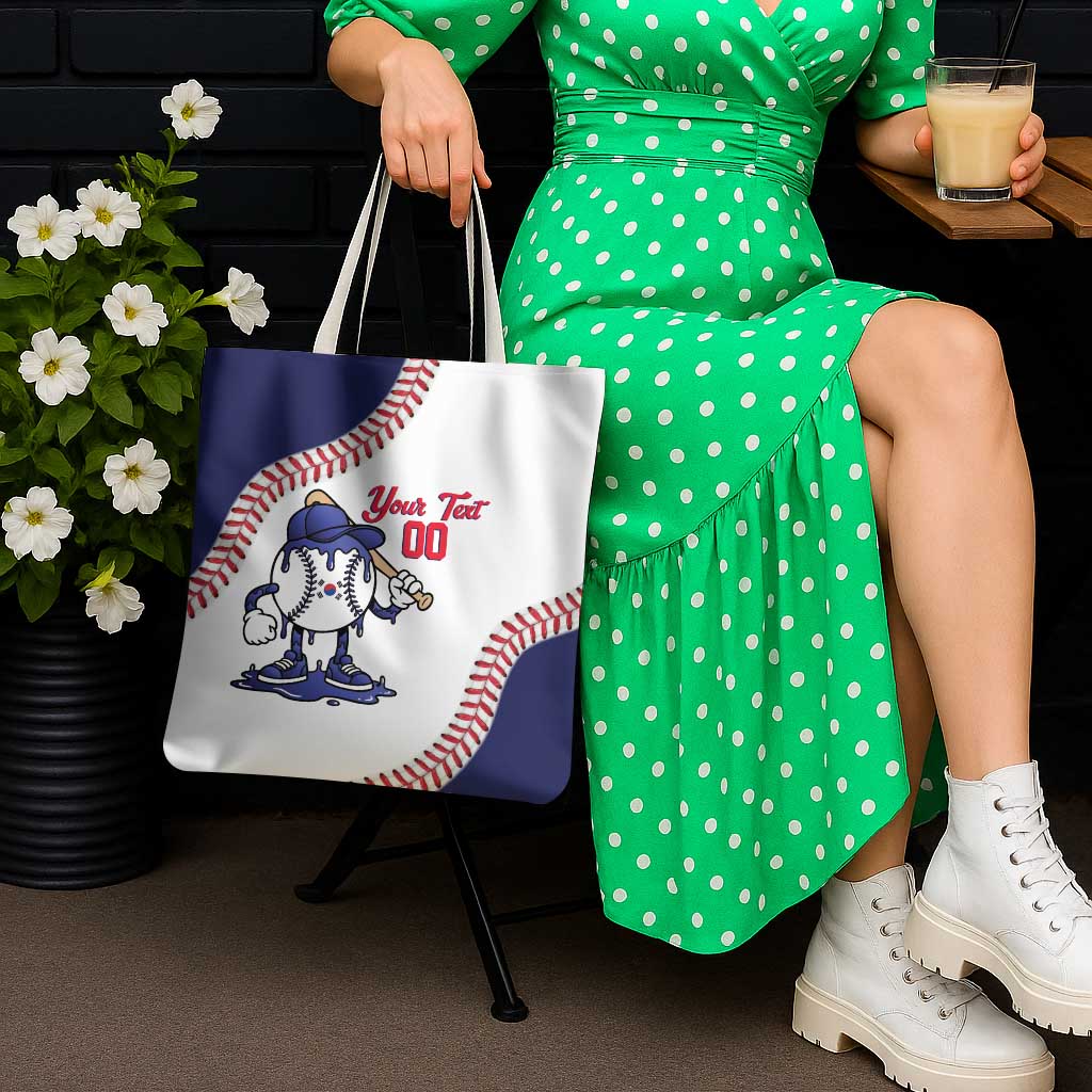 South Korea 2026 Baseball Custom Tote Bag Go Champions Drip Style