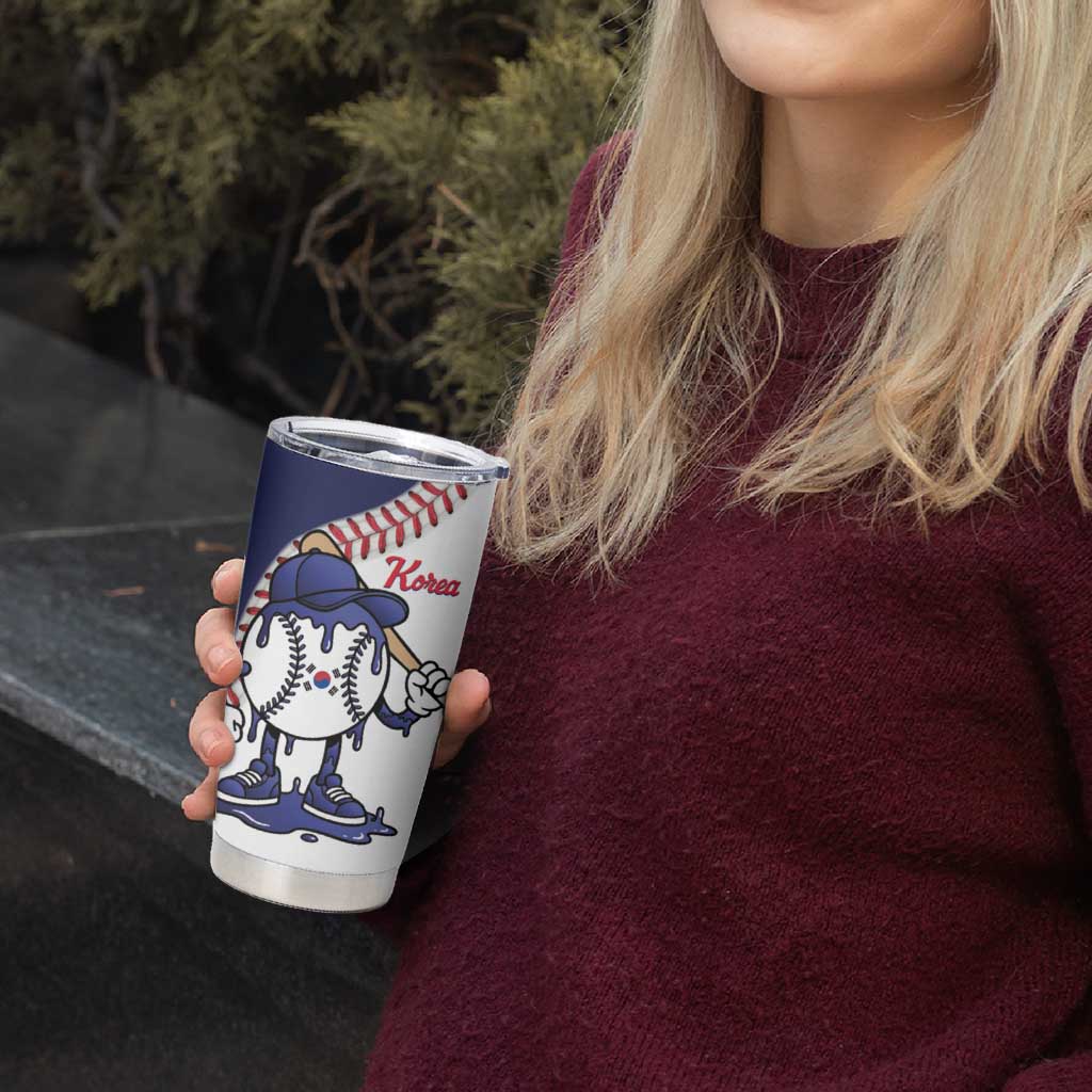 South Korea 2026 Baseball Custom Tumbler Cup Go Champions Drip Style
