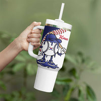 South Korea 2026 Baseball Custom Tumbler With Handle Go Champions Drip Style