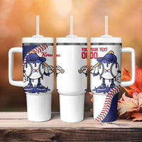 South Korea 2026 Baseball Custom Tumbler With Handle Go Champions Drip Style