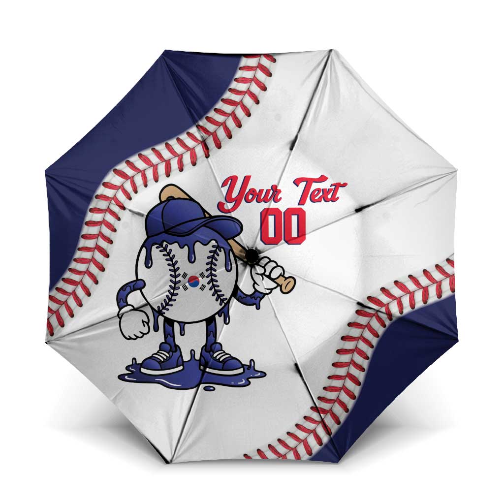 South Korea 2026 Baseball Custom Umbrella Go Champions Drip Style