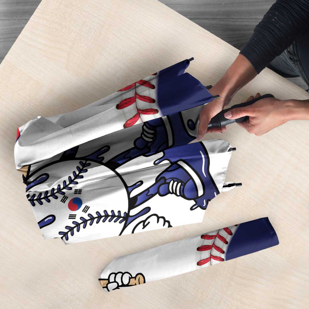 South Korea 2026 Baseball Custom Umbrella Go Champions Drip Style