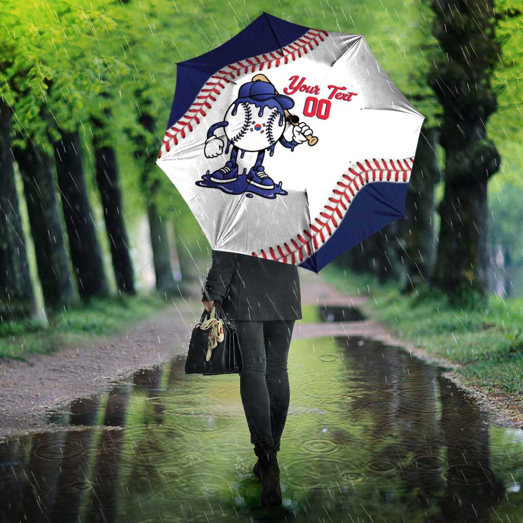South Korea 2026 Baseball Custom Umbrella Go Champions Drip Style