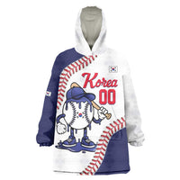 South Korea 2026 Baseball Custom Wearable Blanket Hoodie Go Champions Drip Style