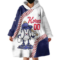 South Korea 2026 Baseball Custom Wearable Blanket Hoodie Go Champions Drip Style