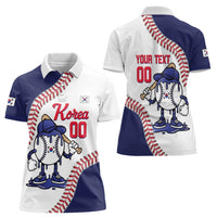 South Korea 2026 Baseball Custom Women Polo Shirt Go Champions Drip Style