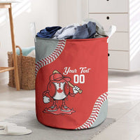 Canada 2026 Baseball Custom Laundry Basket Go Champions Drip Style