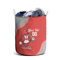 Canada 2026 Baseball Custom Laundry Basket Go Champions Drip Style