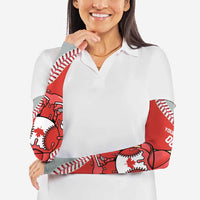 Canada 2026 Baseball Custom Arm Sleeves Go Champions Drip Style