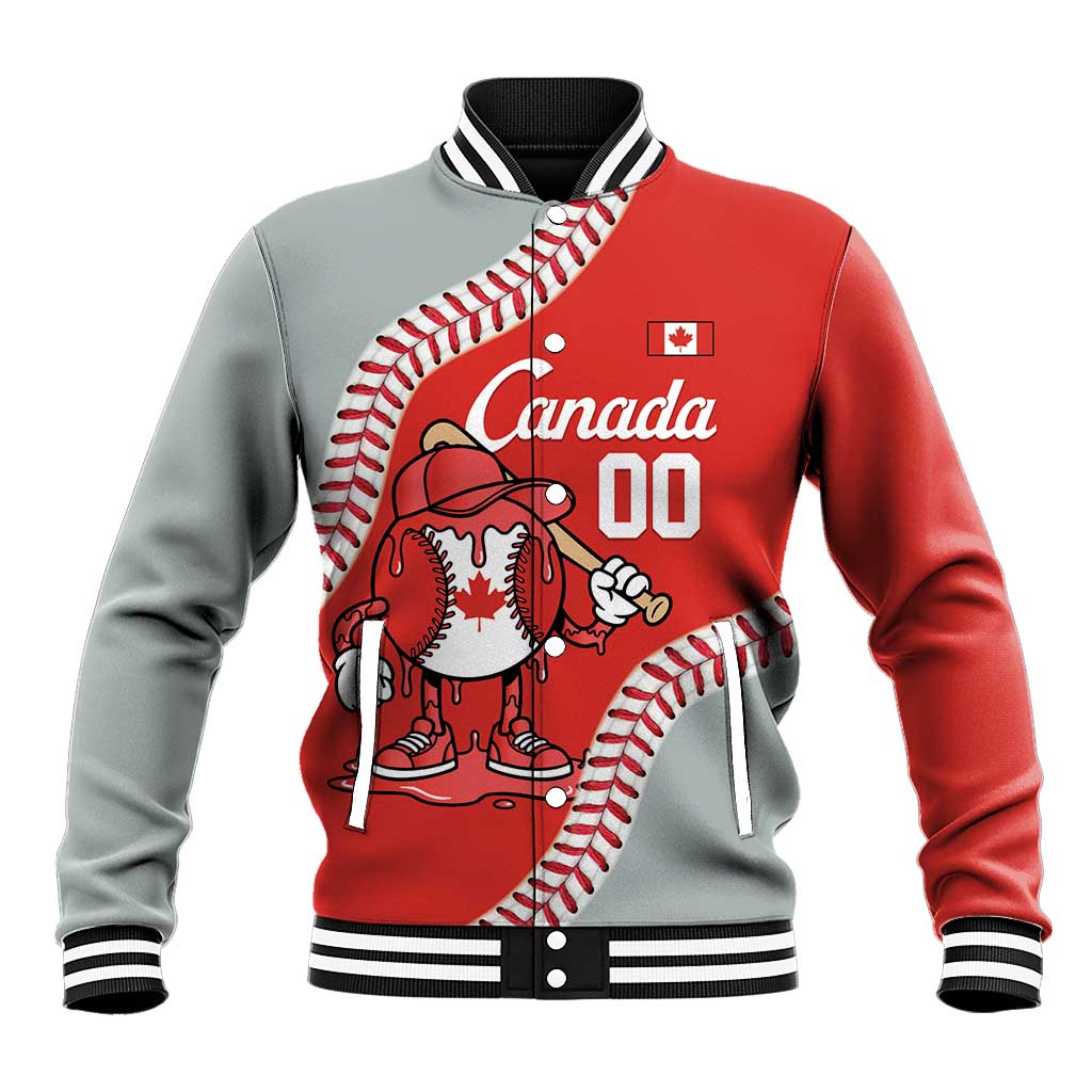 Canada 2026 Baseball Custom Baseball Jacket Go Champions Drip Style