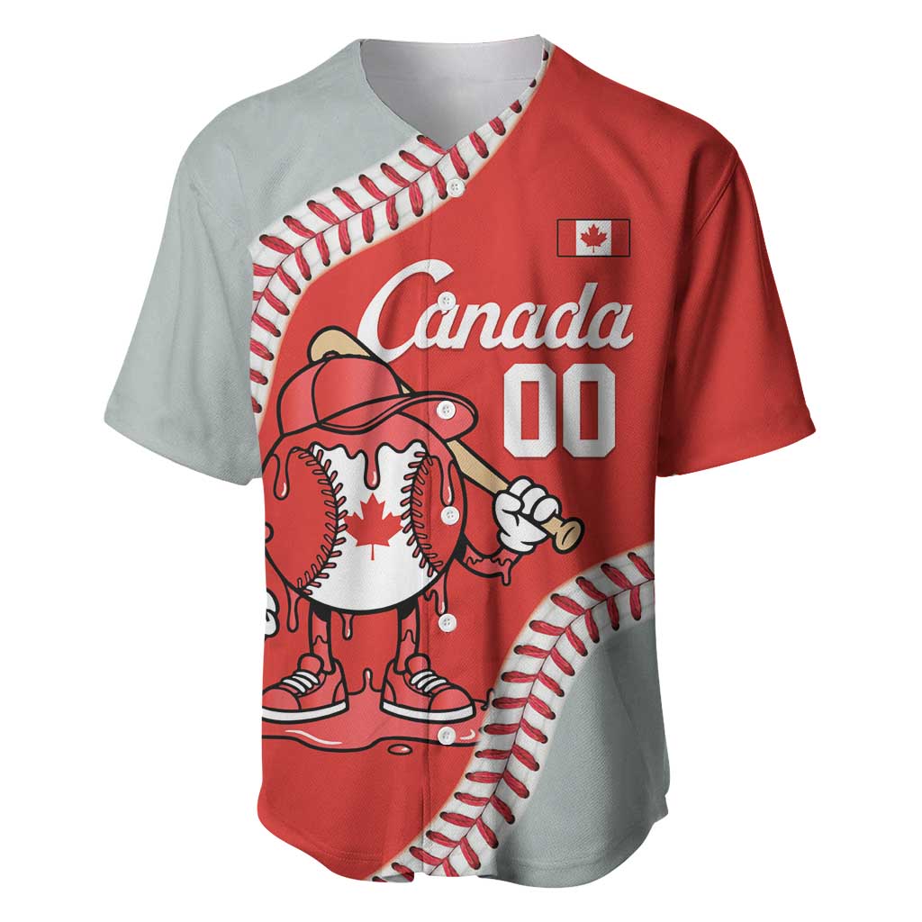 Canada 2026 Baseball Custom Baseball Jersey Go Champions Drip Style