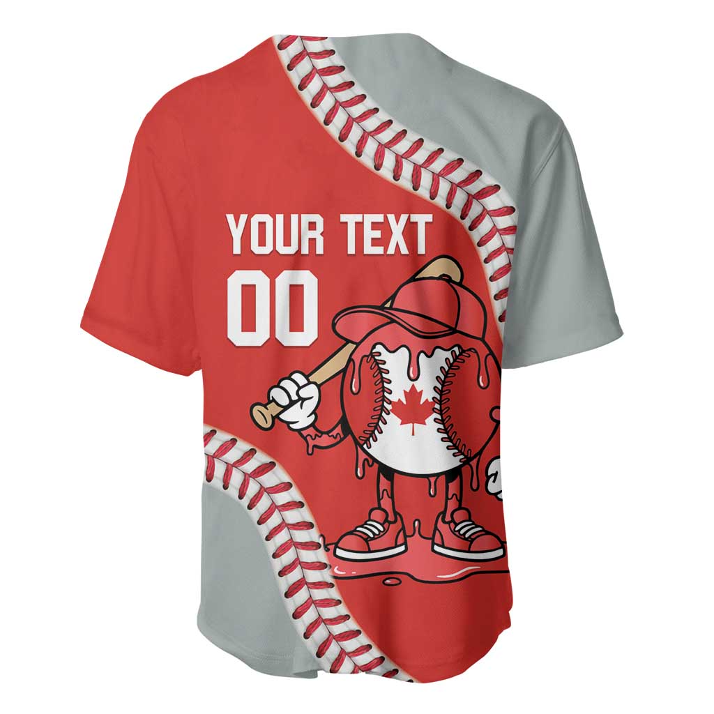 Canada 2026 Baseball Custom Baseball Jersey Go Champions Drip Style