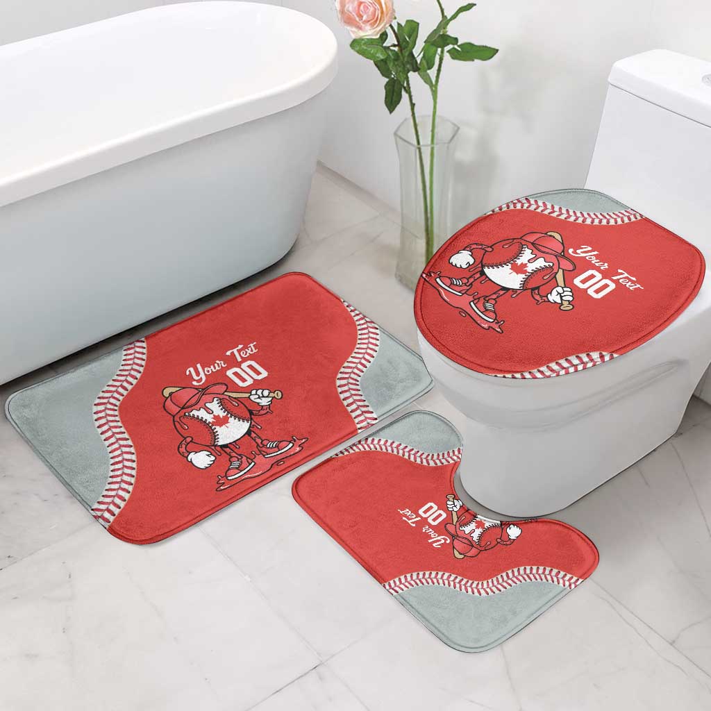 Canada 2026 Baseball Custom Bathroom Set Go Champions Drip Style