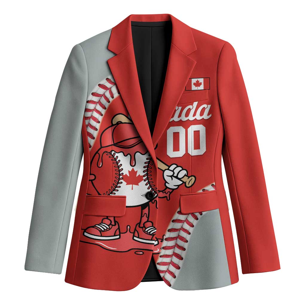 Canada 2026 Baseball Custom Blazer Go Champions Drip Style