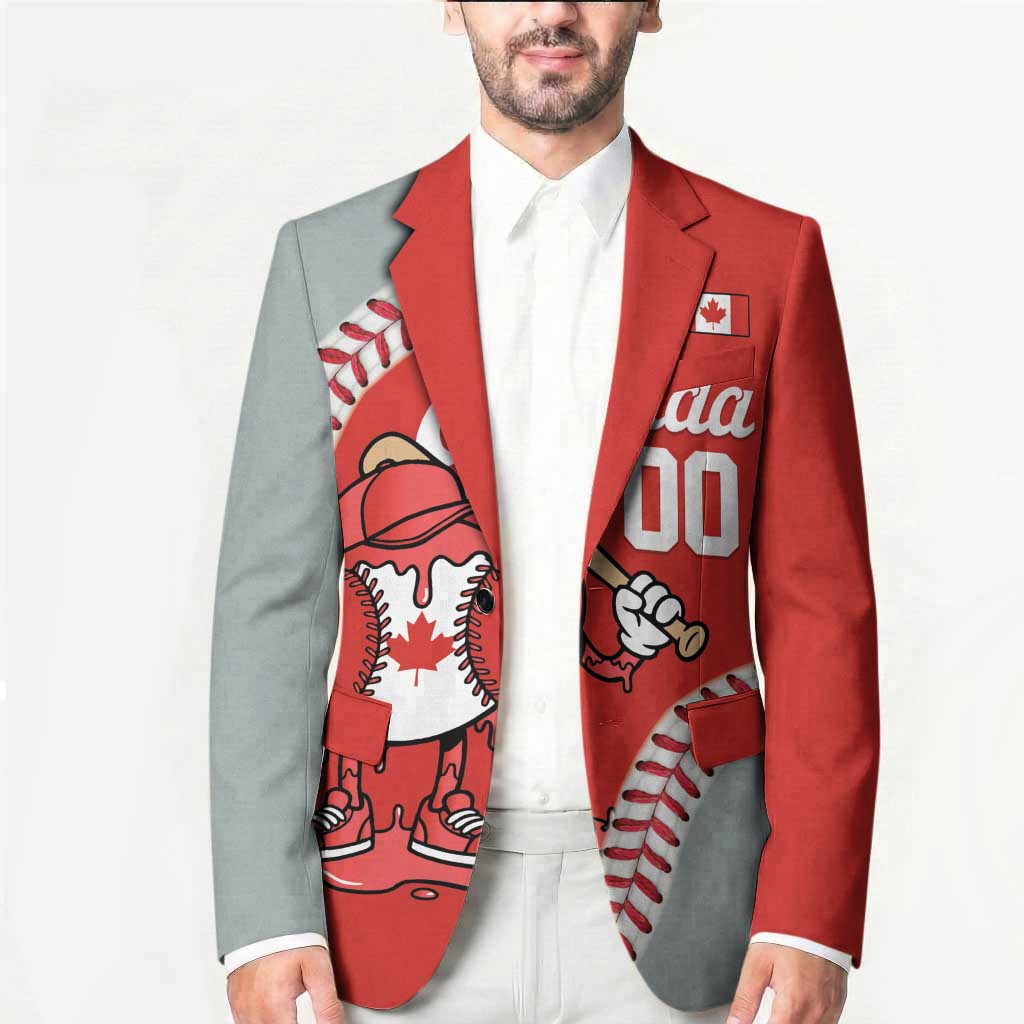 Canada 2026 Baseball Custom Blazer Go Champions Drip Style