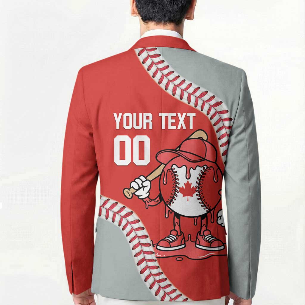 Canada 2026 Baseball Custom Blazer Go Champions Drip Style
