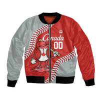 Canada 2026 Baseball Custom Bomber Jacket Go Champions Drip Style