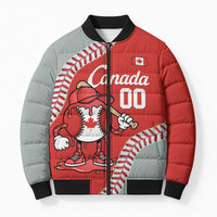 Canada 2026 Baseball Custom Bomber Puffer Jacket Go Champions Drip Style