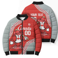 Canada 2026 Baseball Custom Bomber Puffer Jacket Go Champions Drip Style