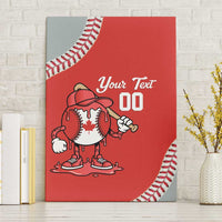 Canada 2026 Baseball Custom Canvas Wall Art Go Champions Drip Style
