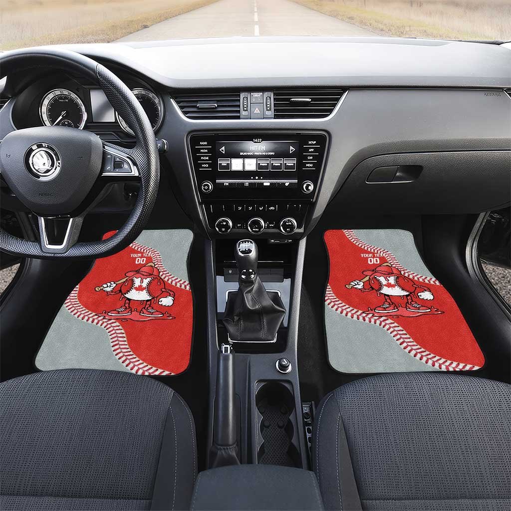 Canada 2026 Baseball Custom Car Mats Go Champions Drip Style