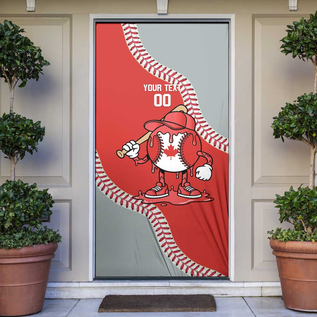Canada 2026 Baseball Custom Door Cover Go Champions Drip Style