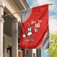 Canada 2026 Baseball Custom Garden Flag Go Champions Drip Style