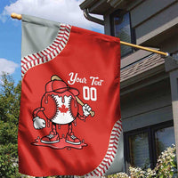 Canada 2026 Baseball Custom Garden Flag Go Champions Drip Style