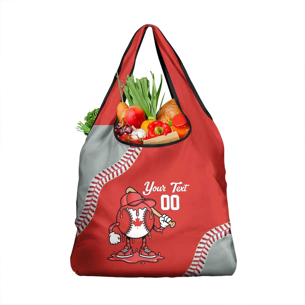 Canada 2026 Baseball Custom Grocery Bag Go Champions Drip Style