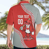 Canada 2026 Baseball Custom Hawaiian Shirt Go Champions Drip Style