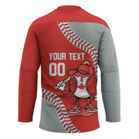 Canada 2026 Baseball Custom Hockey Jersey Go Champions Drip Style