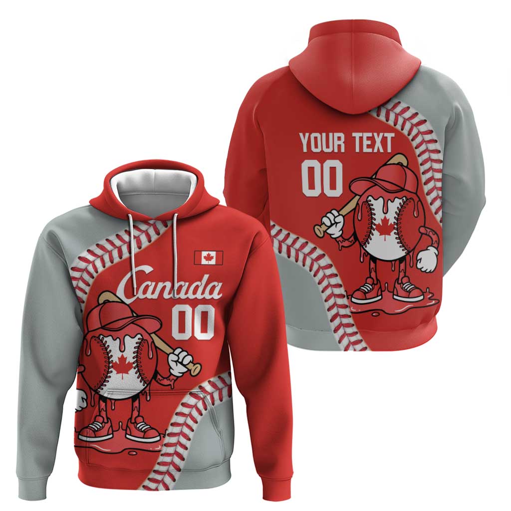 Canada 2026 Baseball Custom Hoodie Go Champions Drip Style