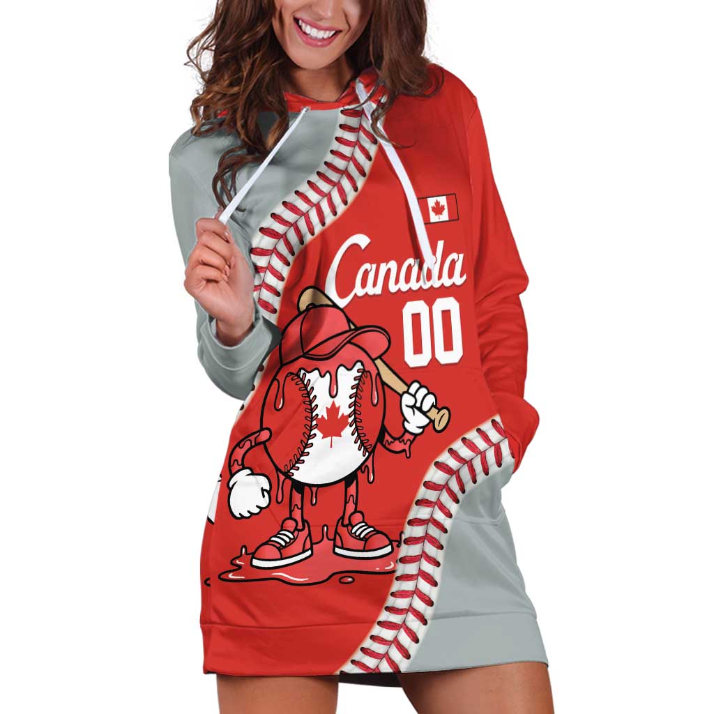 Canada 2026 Baseball Custom Hoodie Dress Go Champions Drip Style