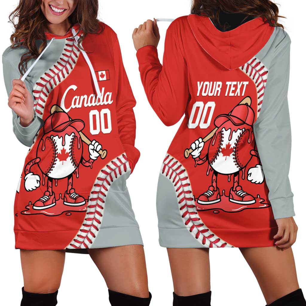 Canada 2026 Baseball Custom Hoodie Dress Go Champions Drip Style