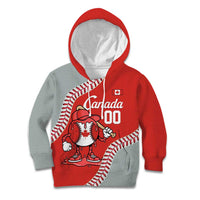 Canada 2026 Baseball Custom Kid Hoodie Go Champions Drip Style