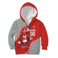 Canada 2026 Baseball Custom Kid Hoodie Go Champions Drip Style
