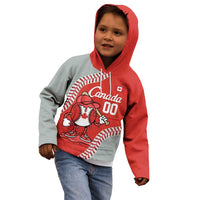 Canada 2026 Baseball Custom Kid Hoodie Go Champions Drip Style