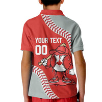Canada 2026 Baseball Custom Kid Polo Shirt Go Champions Drip Style