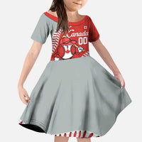 Canada 2026 Baseball Custom Kid Short Sleeve Dress Go Champions Drip Style