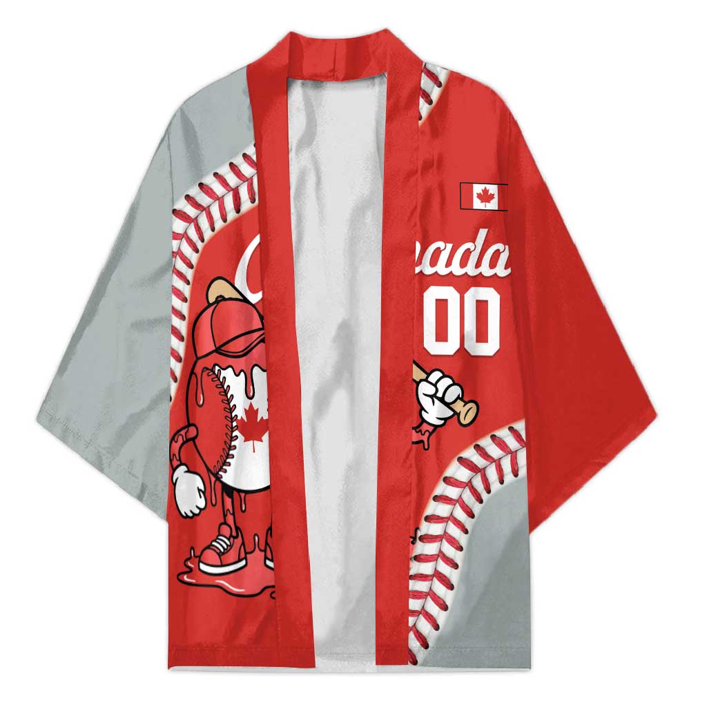 Canada 2026 Baseball Custom Kimono Go Champions Drip Style
